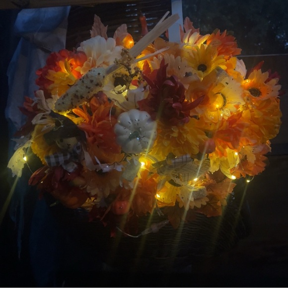 Pumpkin wreath. - Picture 3 of 7